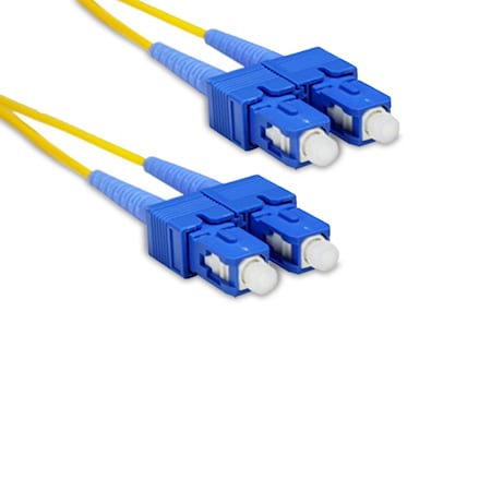 Enet 4M Sc/Sc Duplex Single-Mode 9/125 Os1 Or Better Yellow Fiber SC2-SM-4M-ENC